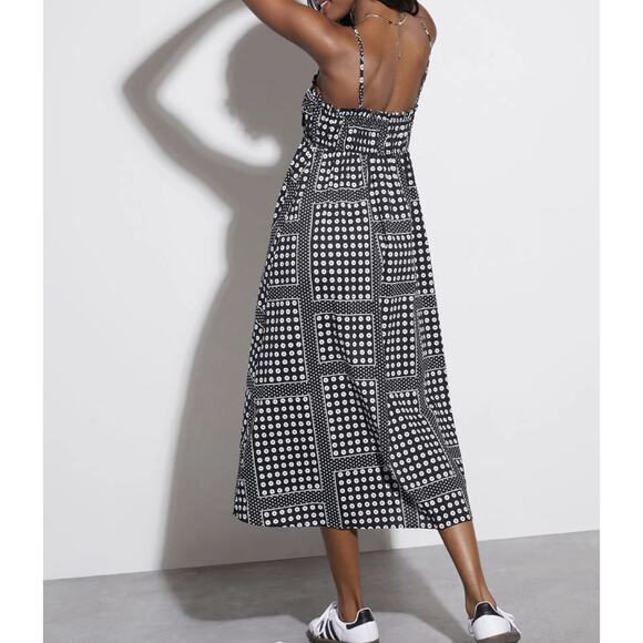 English Factory Sleeveless Floral Midi Dress - Picture 2 of 8